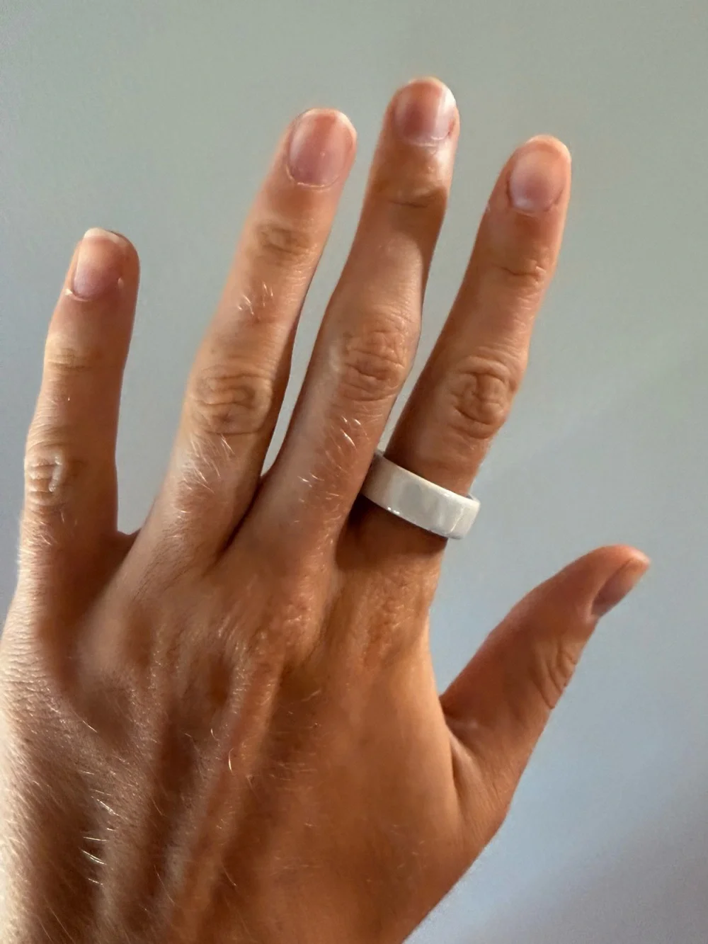 Oura ring generation 4 ceramic, size 8